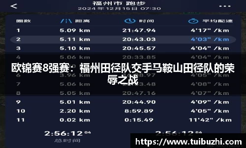 欧锦赛8强赛：福州田径队交手马鞍山田径队的荣辱之战