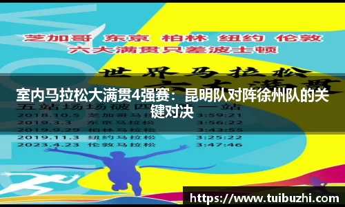 室内马拉松大满贯4强赛：昆明队对阵徐州队的关键对决
